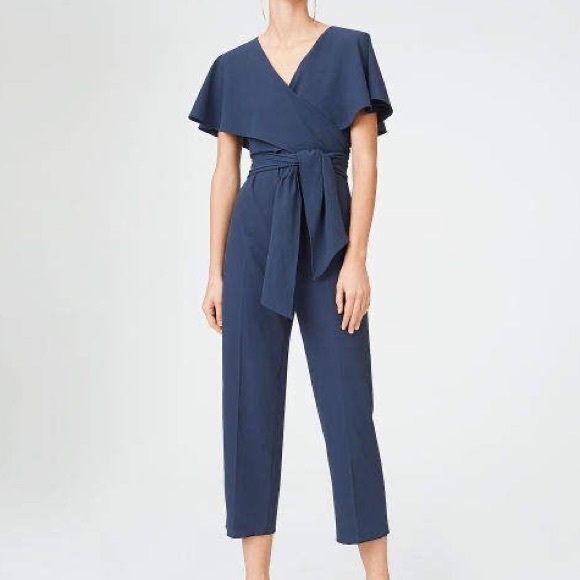 NWT Club Monaco Navy Blue Jumpsuit - Picture 4 of 4